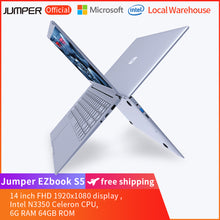Carica l&#39;immagine nel visualizzatore di Gallery, Jumper EZbook S5(2020 Version) 14 inch Laptop 6GB RAM+64GB ROM-Grey
